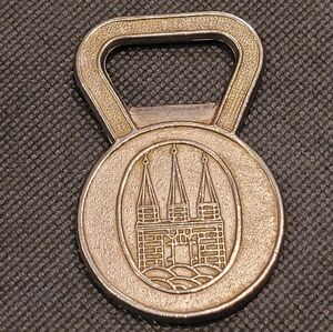 VINTAGE Altonaer (Hamburg) Germany, Volksbank "The People's Bank" Bottle Opener